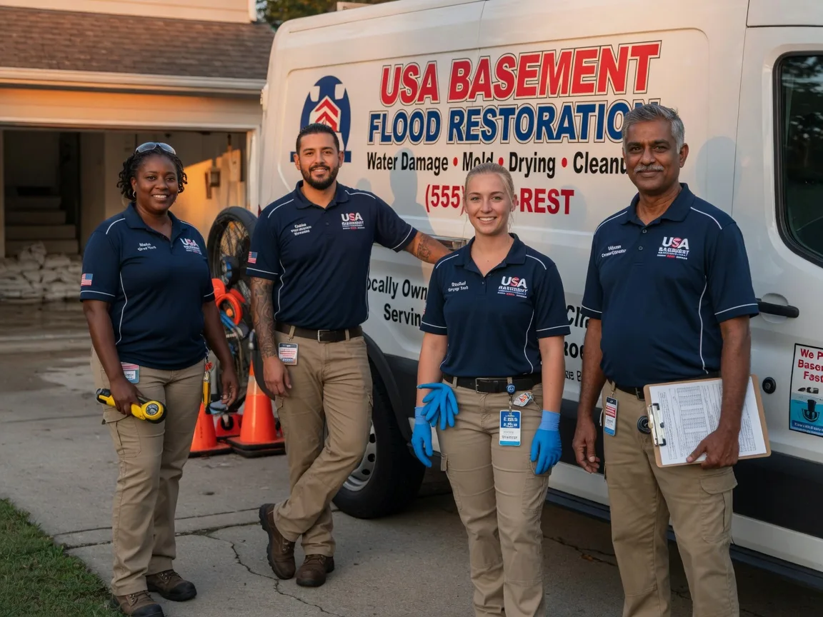 Basement Flood Cleanup company in State Line, IN